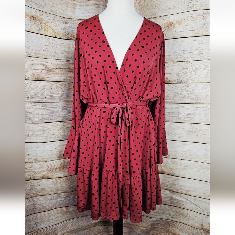 NWT Torrid Marilyn Monroe Polka Dot Dress Size 3X 22-24